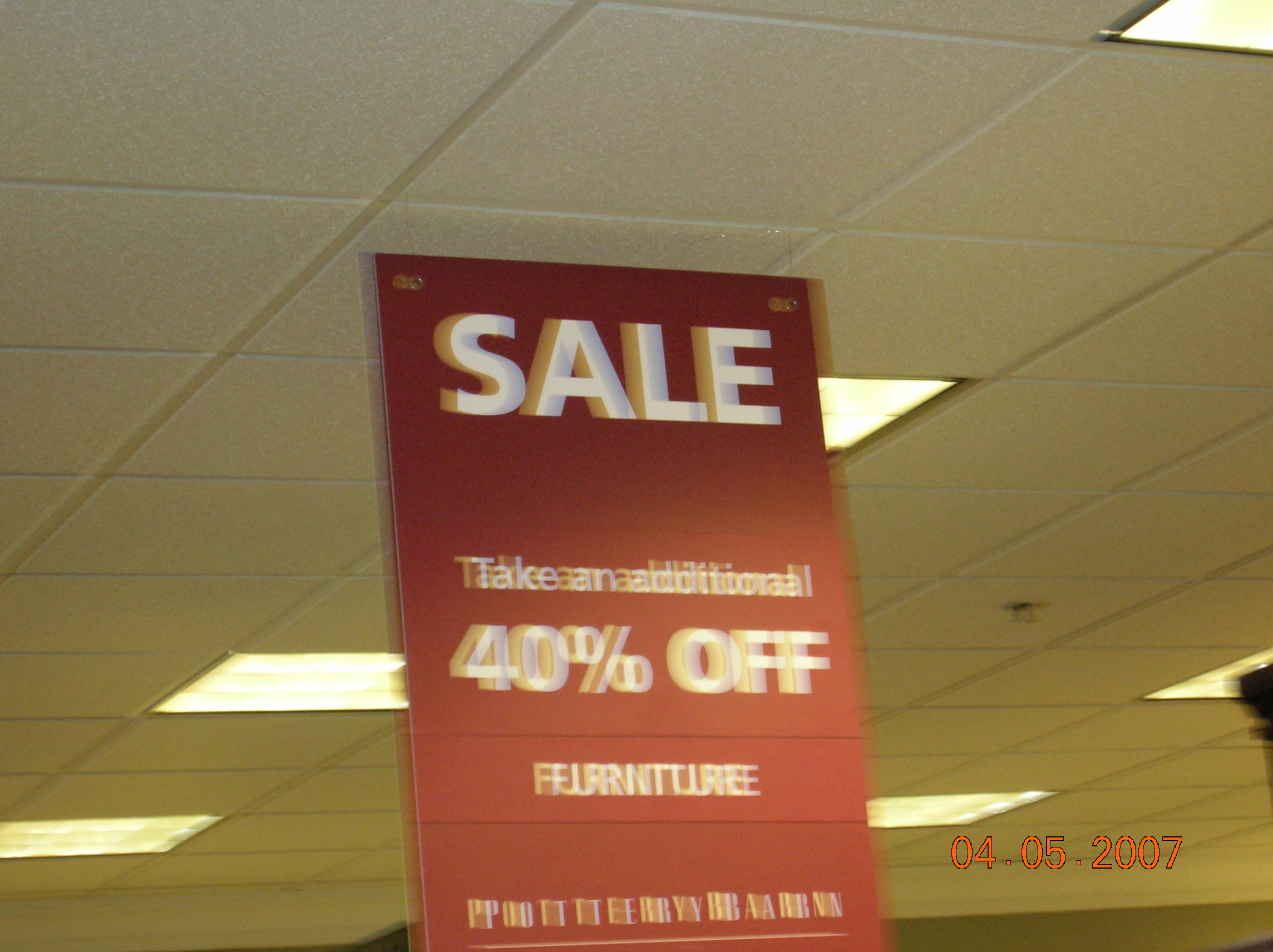 40% sale