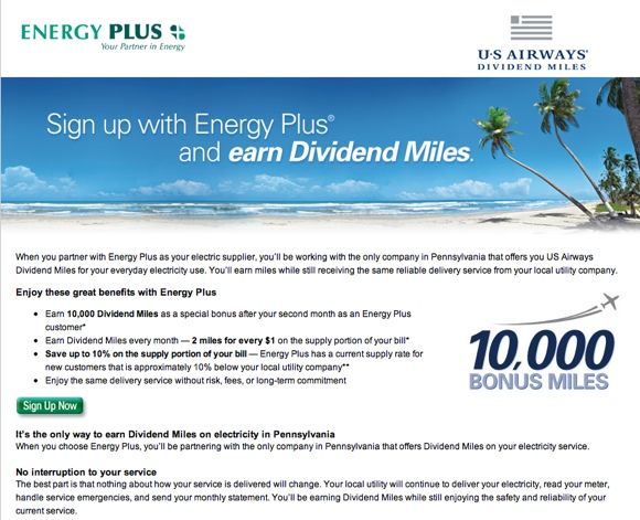 usairways energyplus page